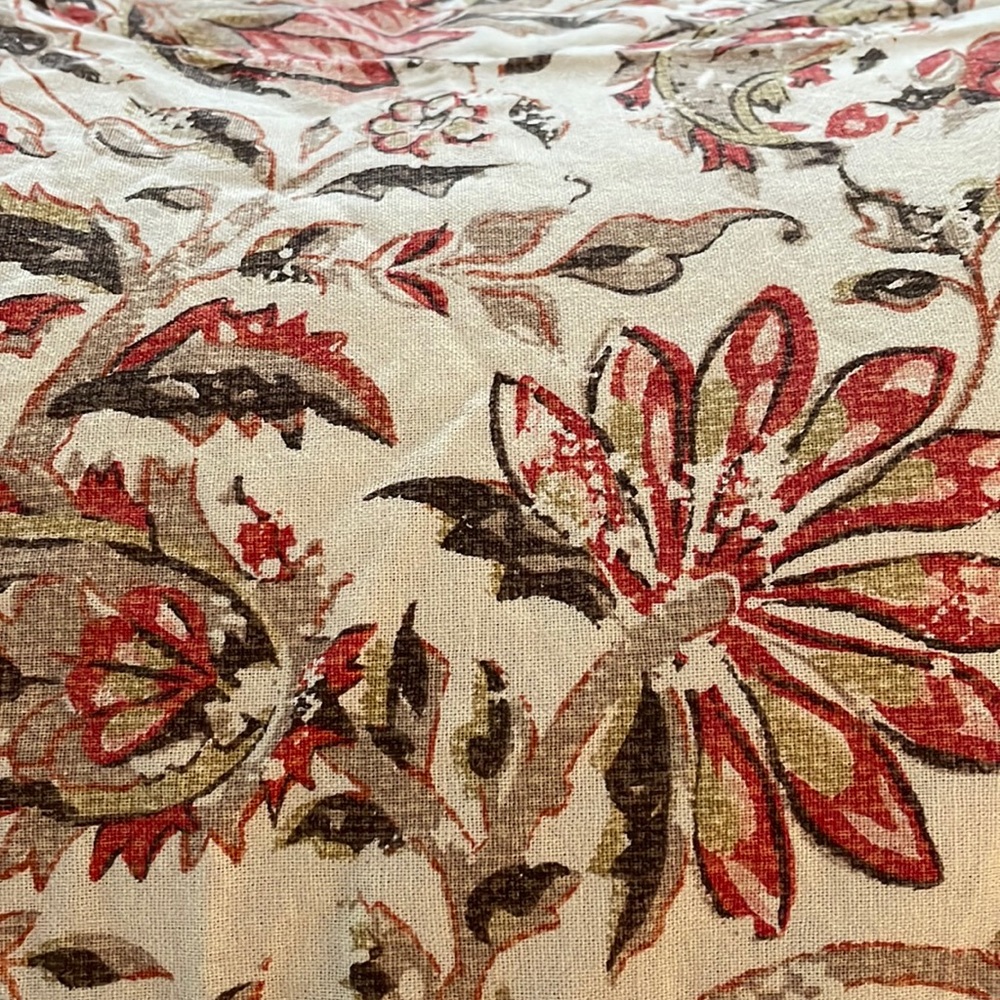 Pottery Barn Queen Duvet and pillow cases